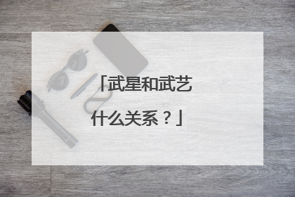 武星和武艺什么关系?