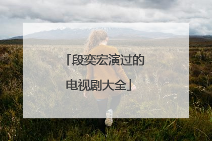 段奕宏演过的电视剧大全