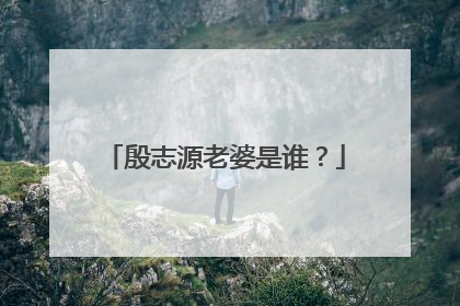 殷志源老婆是谁?
