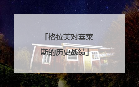 格拉芙对塞莱斯的历史战绩