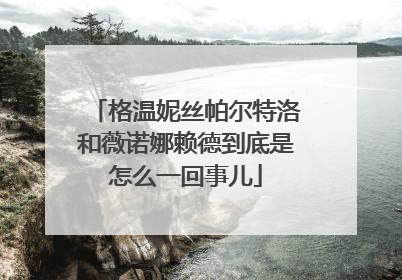 格温妮丝帕尔特洛和薇诺娜赖德到底是怎么一回事儿