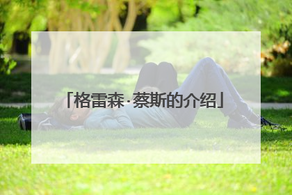 格雷森·蔡斯的介绍