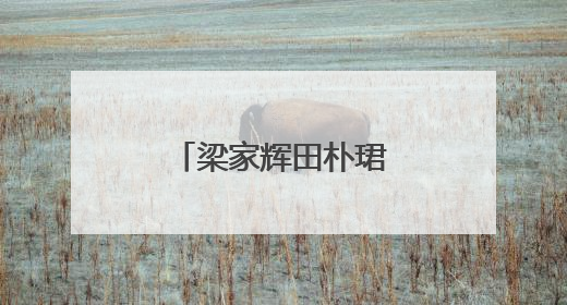 梁家辉田朴珺怎么拍出来的