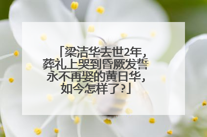 梁洁华去世2年,葬礼上哭到昏厥发誓永不再娶的黄日华,如今怎样了?