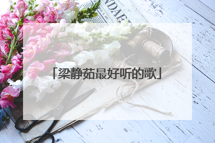 梁静茹最好听的歌