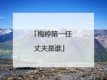 梅婷第一任丈夫是谁