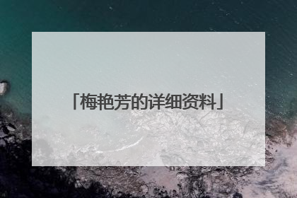 梅艳芳的详细资料