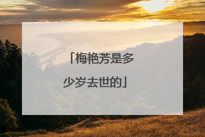 梅艳芳是多少岁去世的