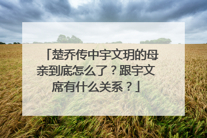楚乔传中宇文玥的母亲到底怎么了？跟宇文席有什么关系？