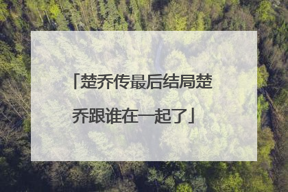 楚乔传最后结局楚乔跟谁在一起了