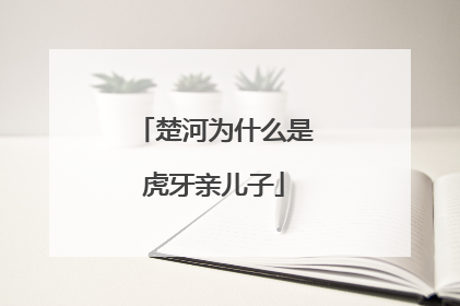 楚河为什么是虎牙亲儿子