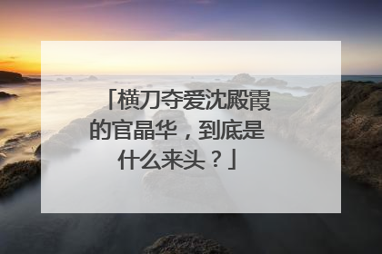 横刀夺爱沈殿霞的官晶华,到底是什么来头?