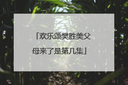 欢乐颂樊胜美父母来了是第几集