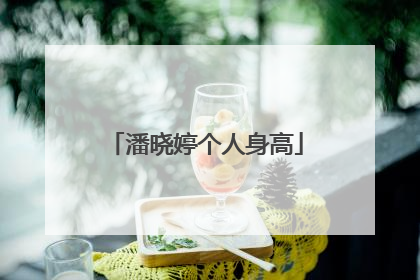 潘晓婷个人身高