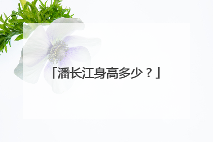 潘长江身高多少？
