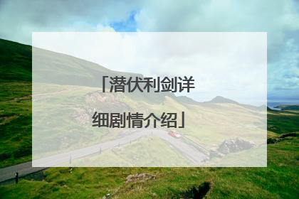 潜伏利剑详细剧情介绍