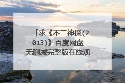求《不二神探(2013)》百度网盘无删减完整版在线观看，文章主演的