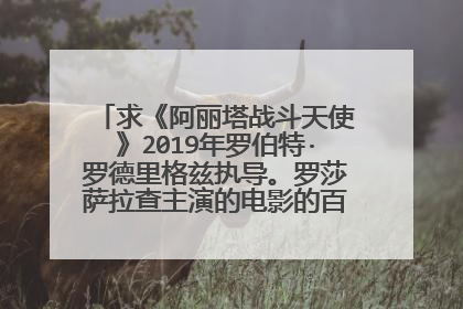 求《阿丽塔战斗天使》2019年罗伯特·罗德里格兹执导。罗莎萨拉查主演的电影的百度网盘高清资源