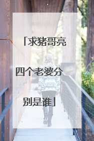 求猪哥亮四个老婆分别是谁