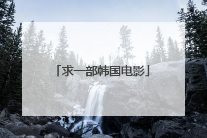 求一部韩国电影