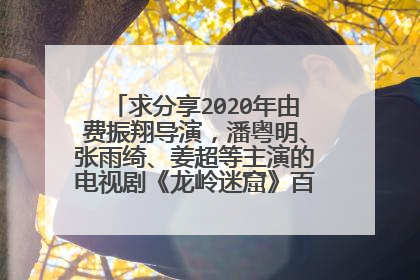 求分享2020年由费振翔导演,潘粤明、张雨绮、姜超等主演的电视剧《龙岭迷窟》百度网盘资源,求求了