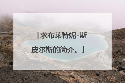 求布莱特妮·斯皮尔斯的简介。