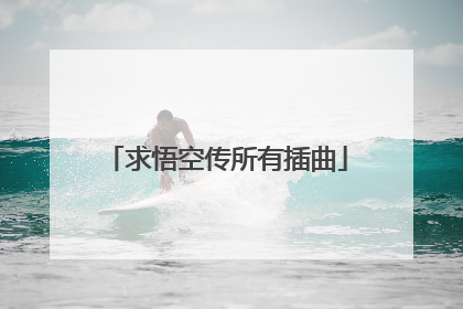 求悟空传所有插曲