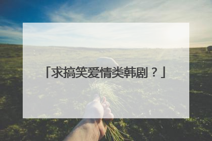 求搞笑爱情类韩剧?