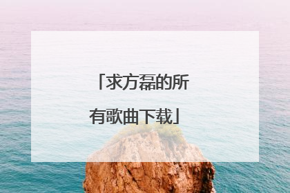 求方磊的所有歌曲下载