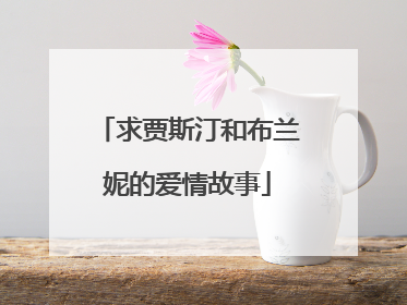 求贾斯汀和布兰妮的爱情故事