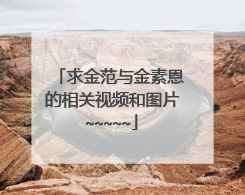 求金范与金素恩的相关视频和图片~~~~~