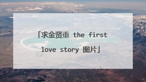 求金贤重 the first love story 图片