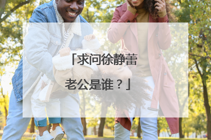 求问徐静蕾老公是谁?