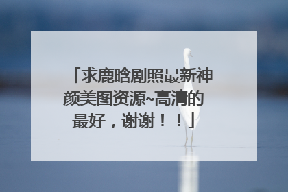 求鹿晗剧照最新神颜美图资源~高清的最好,谢谢!!
