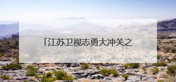江苏卫视志勇大冲关之前女生队的男女主持人叫什么名字啊？女生是扎着高高的马尾辫的那位。