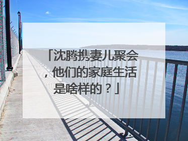 沈腾携妻儿聚会，他们的家庭生活是啥样的？