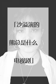 沙溢演的熊总是什么电视剧