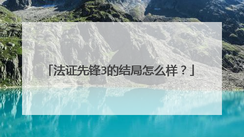 法证先锋3的结局怎么样?