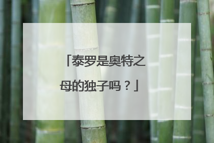 泰罗是奥特之母的独子吗？