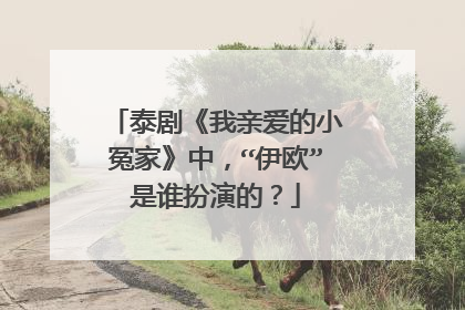 泰剧《我亲爱的小冤家》中，“伊欧”是谁扮演的？