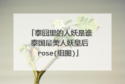 泰囧里的人妖是谁 泰国最美人妖皇后rose(组图)