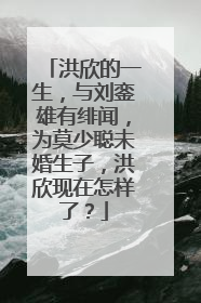 洪欣的一生，与刘銮雄有绯闻，为莫少聪未婚生子，洪欣现在怎样了？