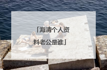 海清个人资料老公是谁