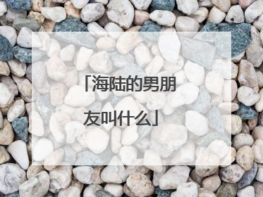 海陆的男朋友叫什么