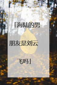 海陆的男朋友是刘云飞吗