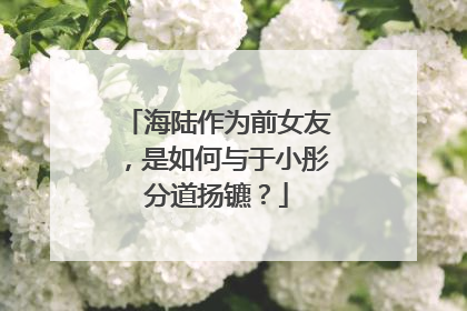 海陆作为前女友,是如何与于小彤分道扬镳?