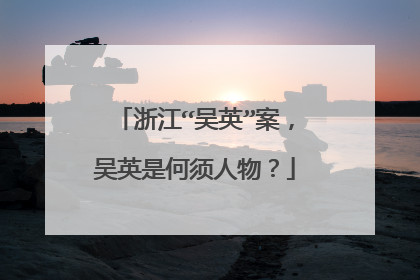 浙江“吴英”案，吴英是何须人物？