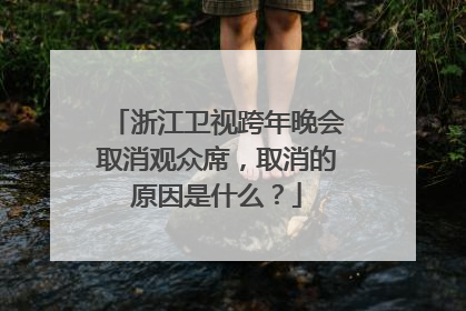 浙江卫视跨年晚会取消观众席，取消的原因是什么？