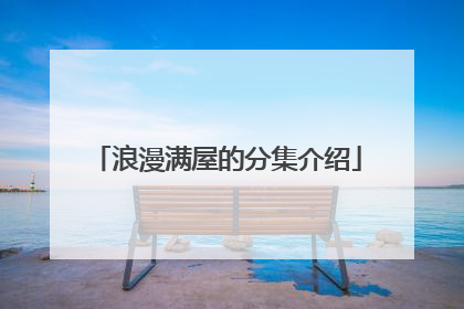 浪漫满屋的分集介绍