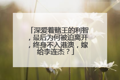 深爱着赌王的利智,最后为何被迫离开,终身不入港澳,嫁给李连杰?